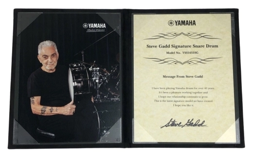 Yamaha Limited Edition Steve Gadd Signature Snare 4